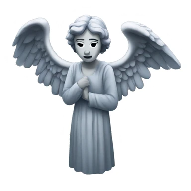 Weeping angel sticker