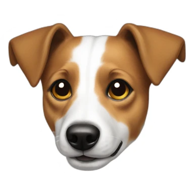 Ukrainian dog Jack Russell Dog Patron sticker