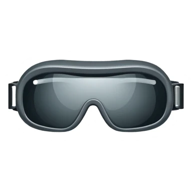 protective welding glasses, frameless design with dark tinted lenses, safety eyewear sticker