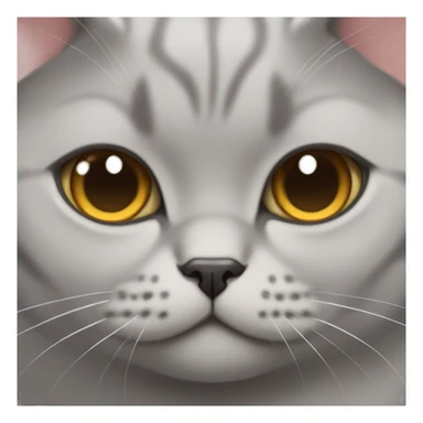 British shorthair cat sticker