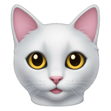 black cat like alice in wonderland sticker