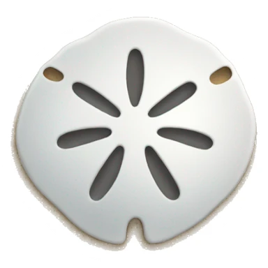 Sand dollar sticker