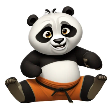 Kung fu panda  sticker