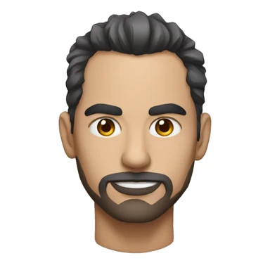 Persona con ojos de lobo sticker