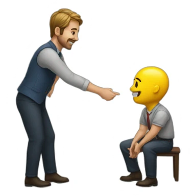 make a deal with a partner sticker