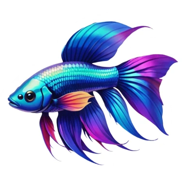 Betta balığı sticker