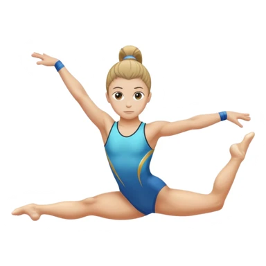 gymnast sticker