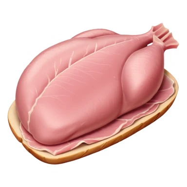 turkey fillet before cooking sticker