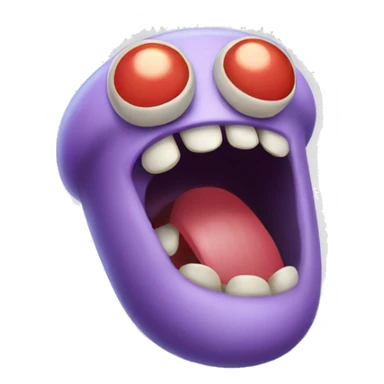 toe jammer from the hit game my singing monsters sticker