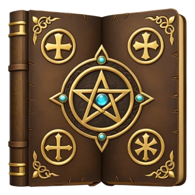 spell book sticker