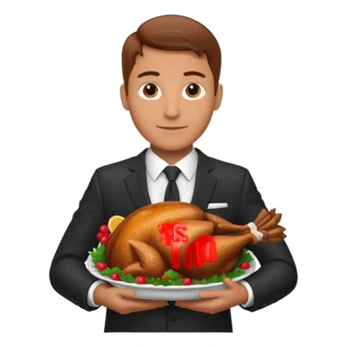 Turkey and a bank building   sticker