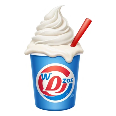 dairy queen blizzard  sticker
