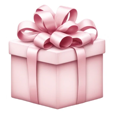 Light pink Christmas gifts under a white Christmas tree  sticker