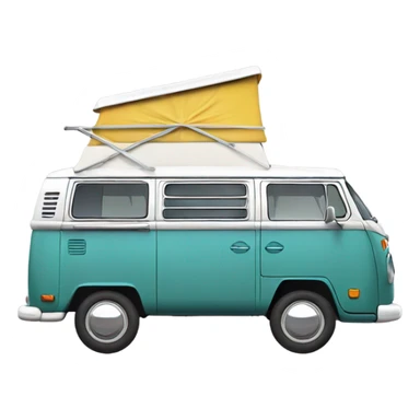 vw camper van sticker