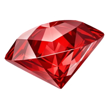 Red Diamond Crystal with "RED" written in the centerRed Diamond Crystal with "RED" written in the center sticker