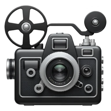 film camera with EKG reading sticker