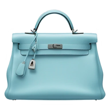 Light blue Hermes Kelly bag  sticker