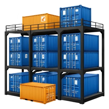 Usine de stockage  sticker