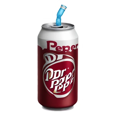 Dr.pepper can  sticker