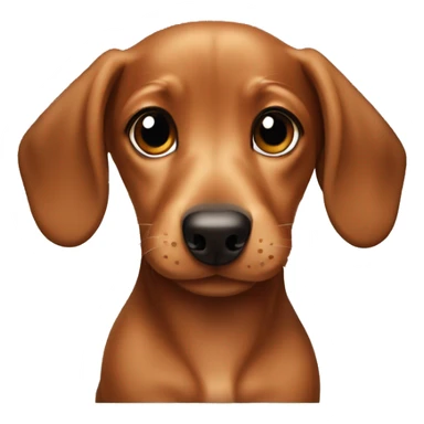 Daschund puppy  sticker