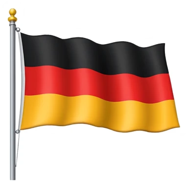 CReate me an emoji of the 2nd Reich, the German Empire also known as the Kaiserreich. Its flag is a Tricolor like germanys current one. make the top color be Black, the central one be white and the botton one red sticker