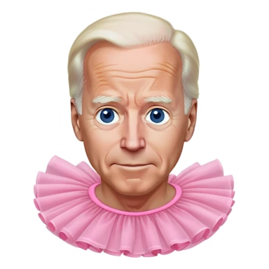 Joe Biden in a tutu sticker
