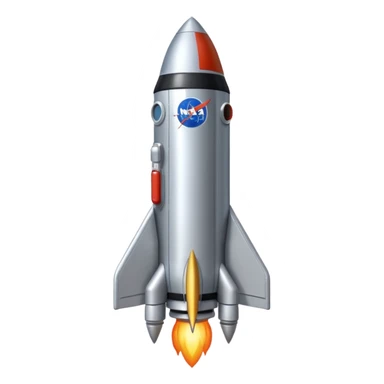 NASA Rocket sticker