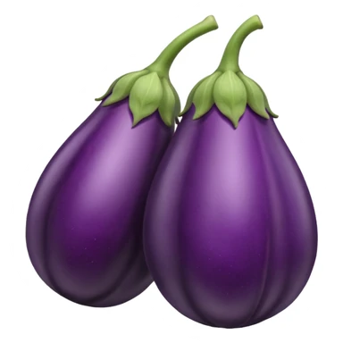 Eggplant with veins sticker
