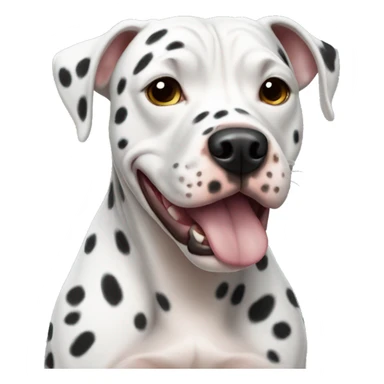 dalmation pitbull sticker