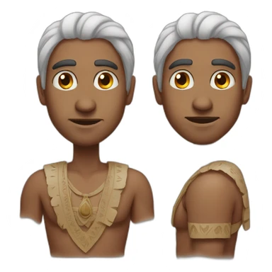 An Indian man  sticker