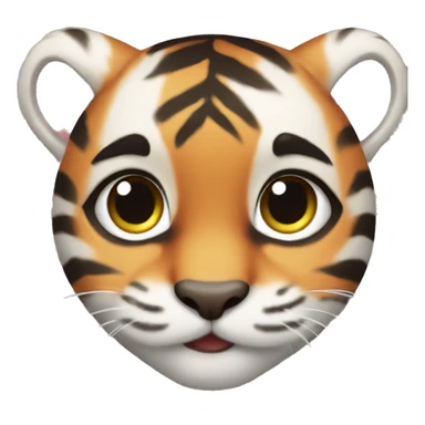 baby tiger  sticker