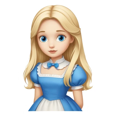 Alice from Alice in Wonderland sticker