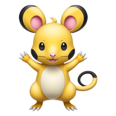 Ampharos-Rhypherior-Dedenne-Emolga-fusion sticker