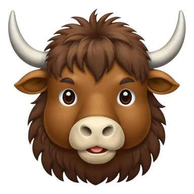 A shaven yak sticker