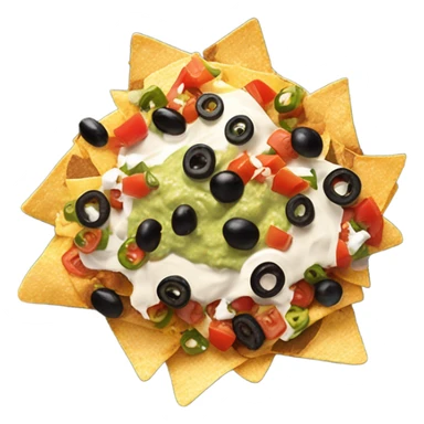 Loaded nachos sticker