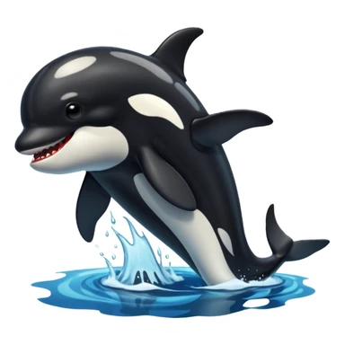 orca as a serial killer sticker