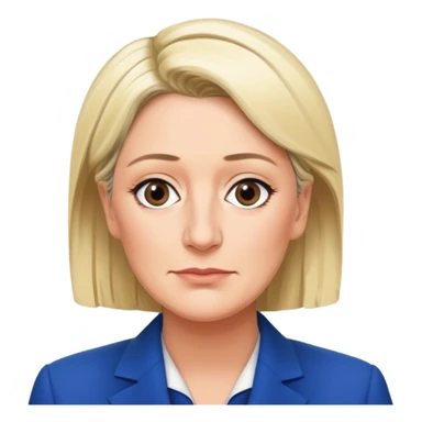 marine le pen sticker