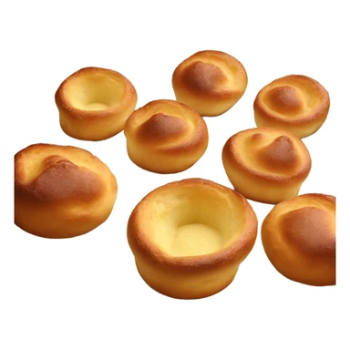 several sourdough popovers in a dish sticker