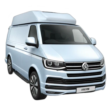 VW T6.1 California camper blue white sticker