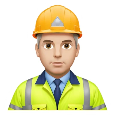 Prince Andrew in hi vis clothing sticker