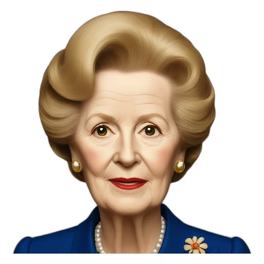 Margaret Thatcher sticker