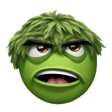 Oscar the grouch  sticker