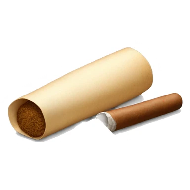 a bag of flour smokes a cigar sticker