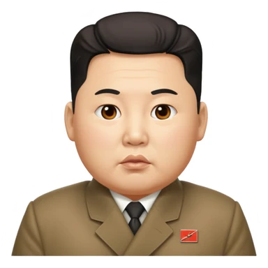 kim jong un  sticker