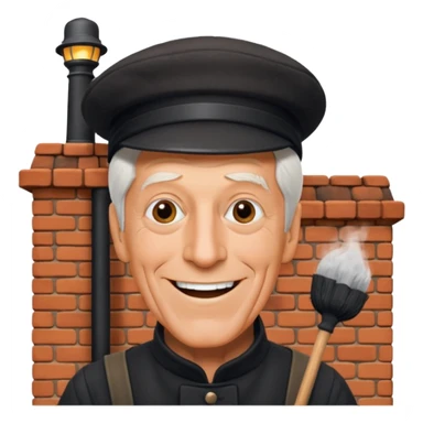 Dick Van Dyke chimney sweep  for discord  sticker
