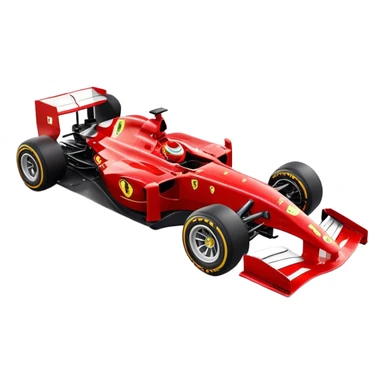 Ferrari F1 Car sticker