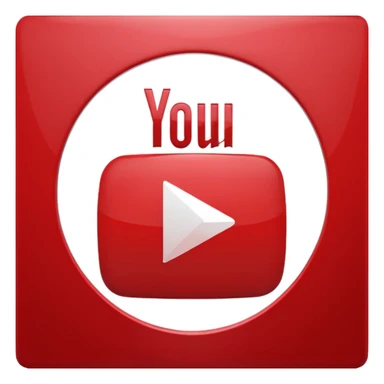 Youtube logo sticker