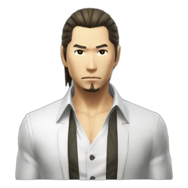 Kazuma kiryu sticker