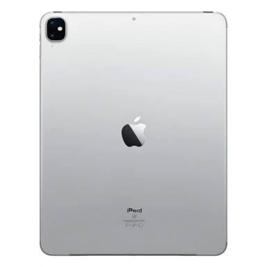 iPad Pro 11-inch back view minimal background sticker