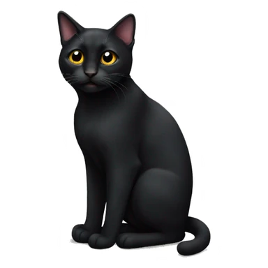 Mumbai Black Cat sticker